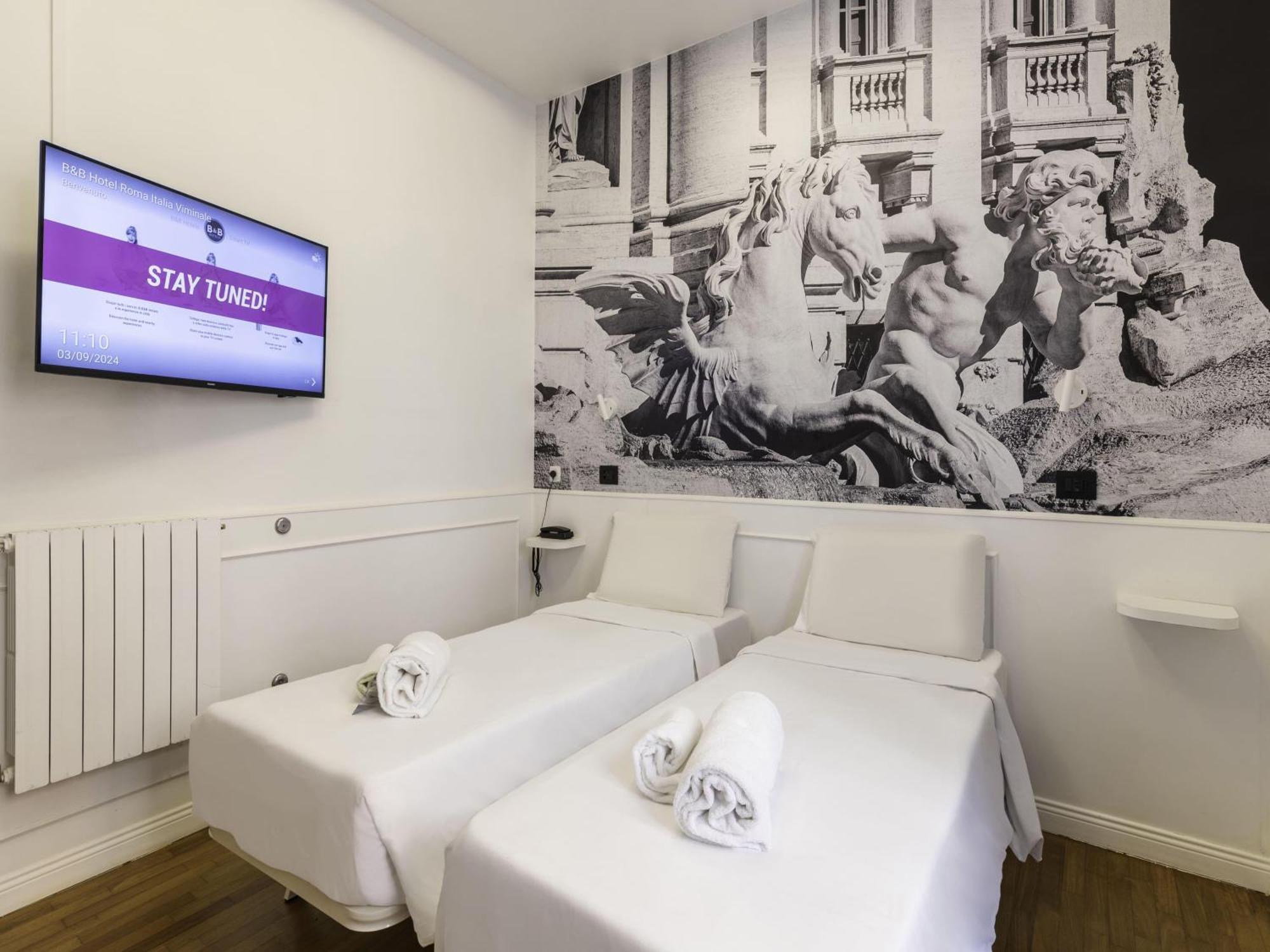 B&B Hotel Roma Italia Viminale ภายนอก รูปภาพ